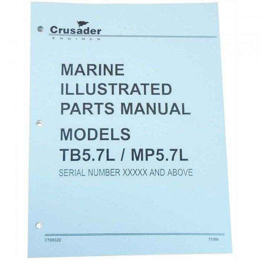 5.7L (Tbi/Mpi) Parts Manual | Crusader C190022 - MacombMarineParts.com