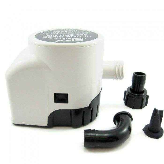 600 GPH Ultima Automatic Bilge Pump | Johnson Pump 32 - 47258 - 003 - MacombMarineParts.com