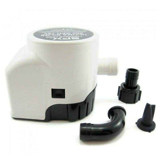 600 GPH Ultima Automatic Bilge Pump | Johnson Pump 32-47258-003 - MacombMarineParts.com