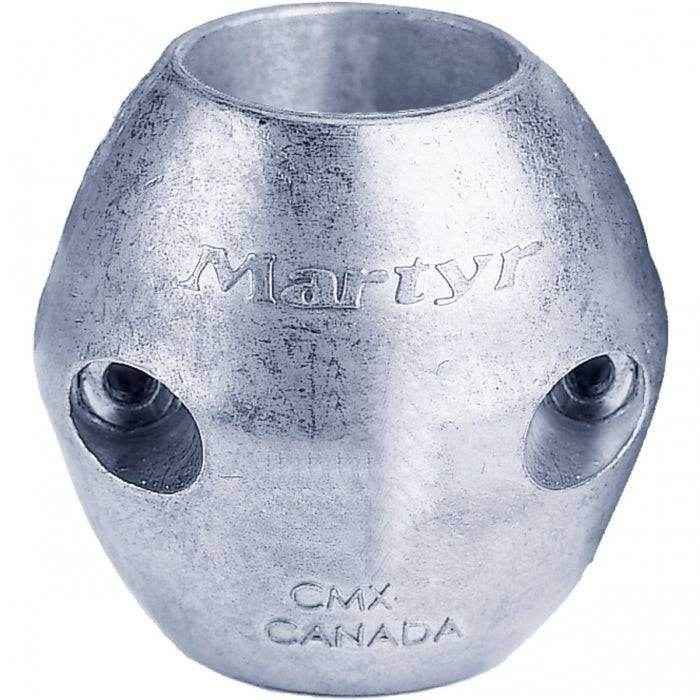 65mm Aluminum Streamlined Shaft Anode | Martyr CMX65A - MacombMarineParts.com