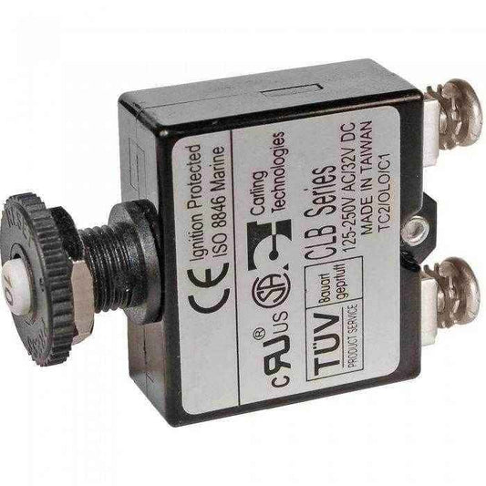 Blue Sea Circuit Breaker Push Button 25 Amp 2135 - MacombMarineParts.com