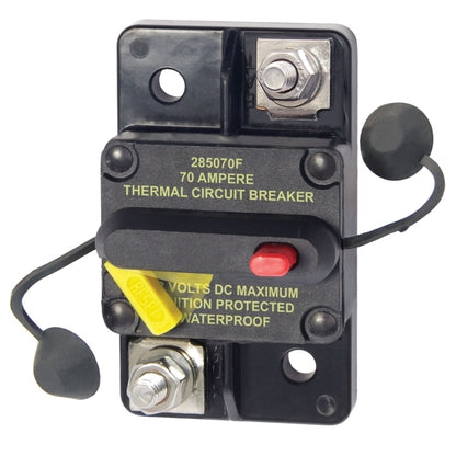 70 amp 285 Series DC Circuit Breaker | Blue Sea 7185