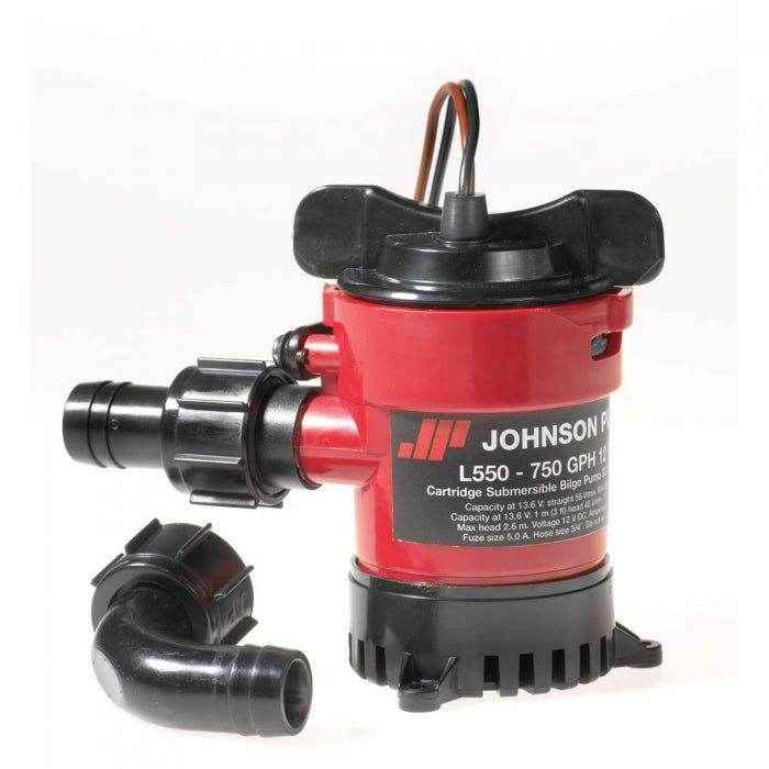 750 Gph Cartridge Bilge Pump | Johnson Pump 32703 - MacombMarineParts.com