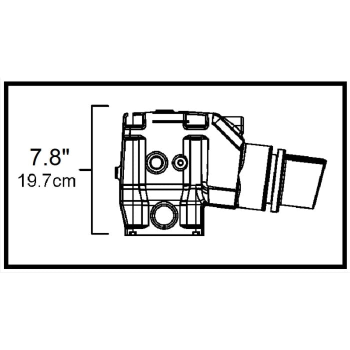 7.8 inch Exhaust Elbow Riser | Volvo Penta 3863061