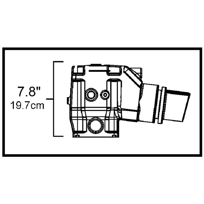 7.8 inch Exhaust Elbow Riser | Volvo Penta 3863061