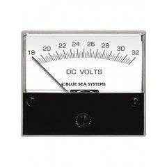 8-32 Volt DC Analog Voltmeter | Blue Sea 8240