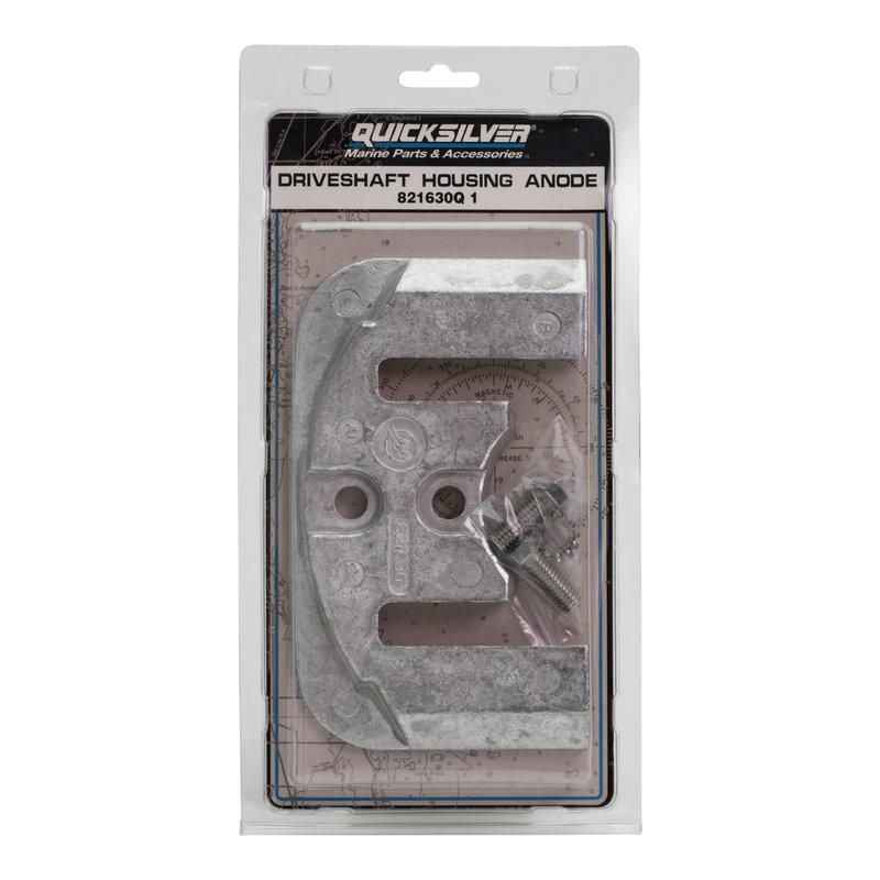 821630Q1 Drive Shaft Housing Aluminum Anode, MerCruiser Bravo Drives