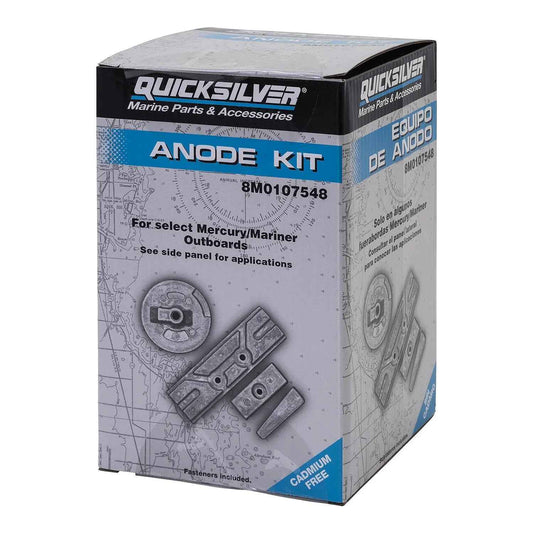 8M0107548 Aluminum Anode Kit - Mercury - 75-150HP