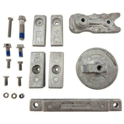 8M0116589 Transom and Gearcase Aluminum Anode Kit - Mercury, 350HP