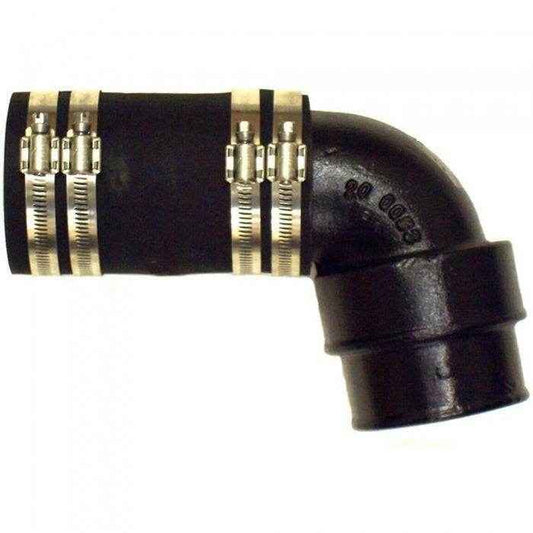 90 Degree Exhaust Elbow Adaptor | Barr Marine 20-0093P - MacombMarineParts.com