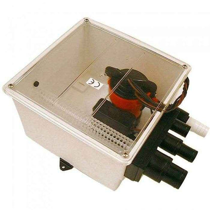 972 GPH Shower Drain Pump 12V | Johnson Pump 57151 - MacombMarineParts.com