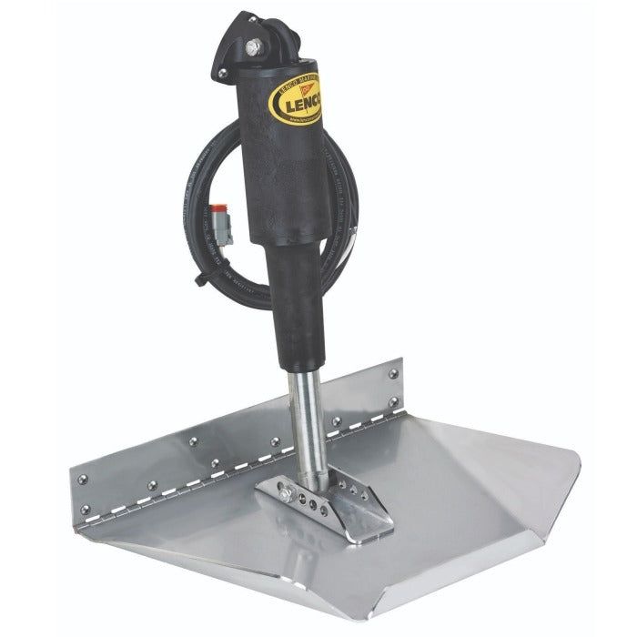 Airboat Trim Tab Kit without Switch 12V - 9" x 14" | Lenco 15112-101