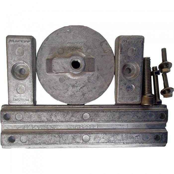 Aluminum Anode Kit Mercury Verado 4 Optimax | Martyr CMVERADO4KITA