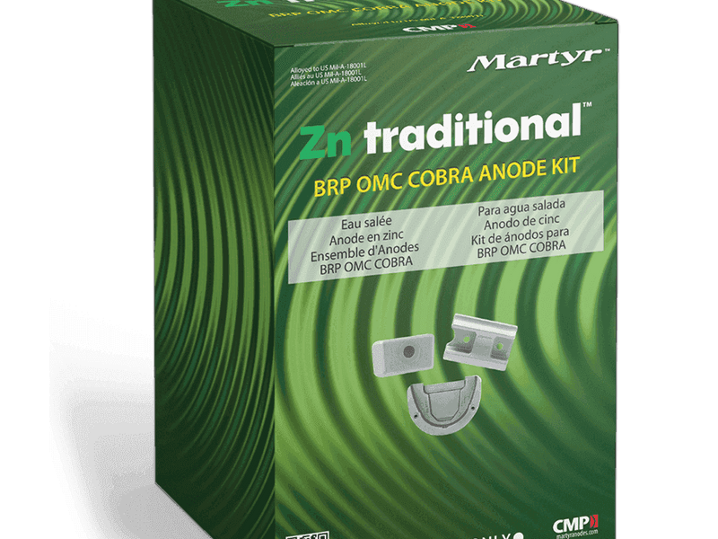 Anodes Kit Bombardier Cobra Zinc | Martyr CMCOBRAKITZ