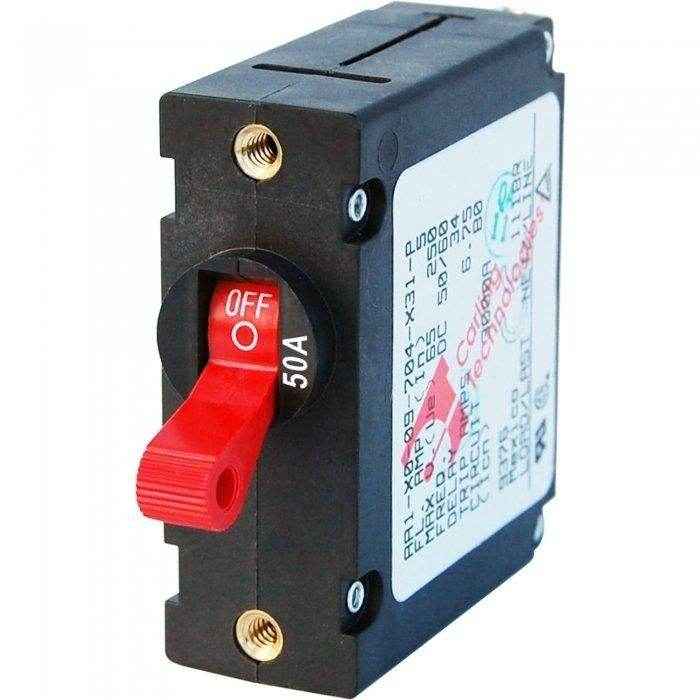 Blue Sea 50 Amp Ac/Dc Magnetic Circuit Breaker 7229