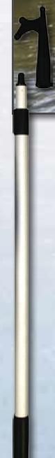 Boater Sports 56112 52"-97" 2 Section Telescopic Boat Hook