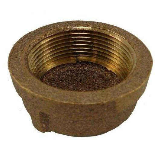 Bronze Pipe Cap Fitting - 1 inch | ACR Industries 44-475