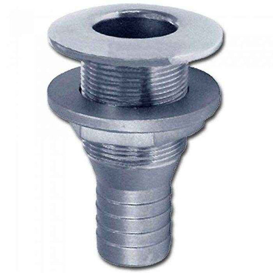 Buck Algonquin S/S Thru Hull W/Hose End .625 Inch 70Thh625