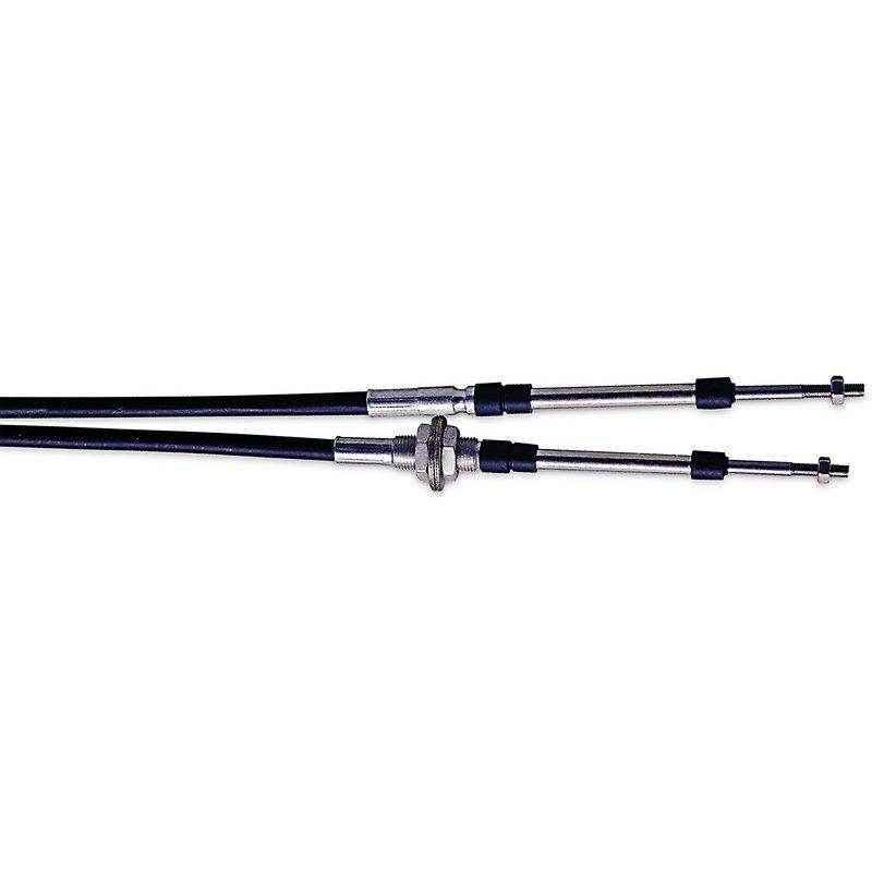 Bulkhead Control Cable 4300 / 43BC Series - 8 Ft. | SeaStar CCX43008
