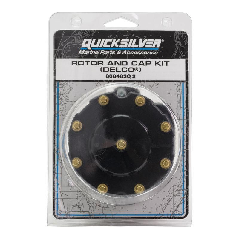 Cap and Rotor Kit V-8 Delco EST | QuickSilver 808483Q2