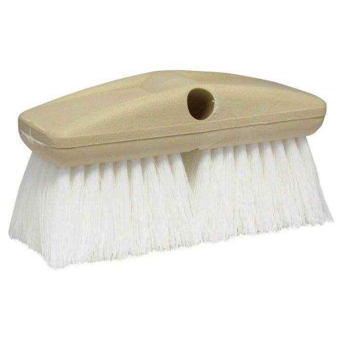 Coarse White Bristle Scrub Brush - 8 in. | Star Brite 040010
