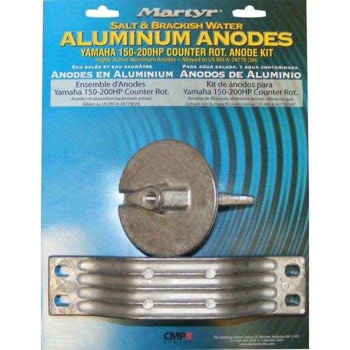 Counter Anode Kit Aluminum Yamaha 150 HP | Martyr CMY150CRKITA