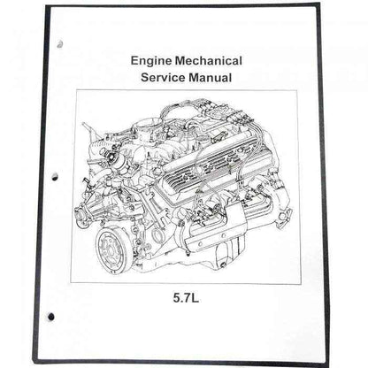 Crusader 5.7L Engine Mechanical Service Manual | Crusader L510015
