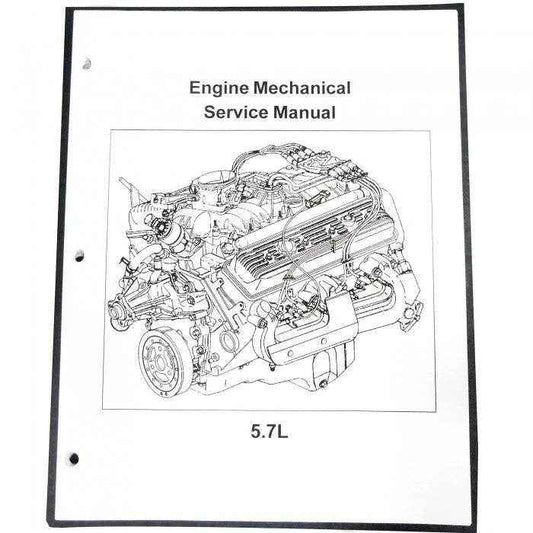 Crusader 5.7L Engine Mechanical Service Manual | Crusader L510015