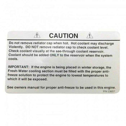 Decal Heat Exchanger | Crusader 23657