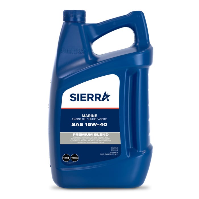 Diesel Oil Premium Blend 15W-40 - Gallon | Sierra 18-9554-3