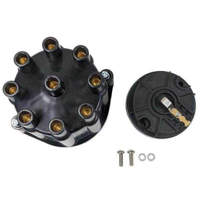 Distributor Cap & Rotor V8 Flame-Thrower Billet | Pertronix D600700