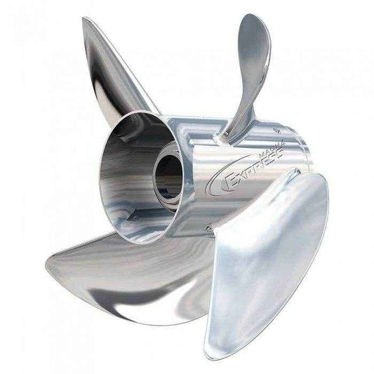 Express 4 Blade SS Propeller - 13.5 x 15P LH | Turning Point 31431540 - MacombMarineParts.com