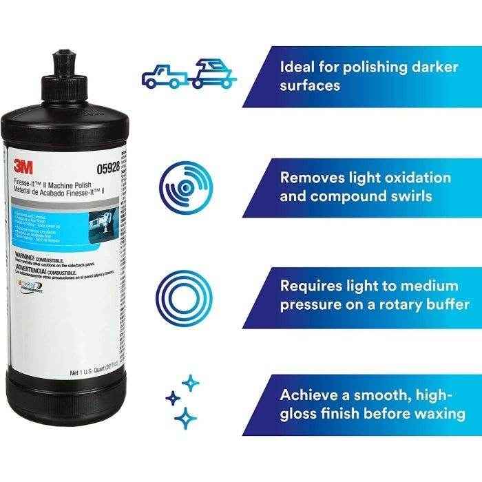 Finesse-It II Machine Polish - 1 qt. | 3M 05928