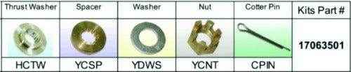 Fixed Hub Prop Hardware Kit - Honda, Type C | Solas 17063501