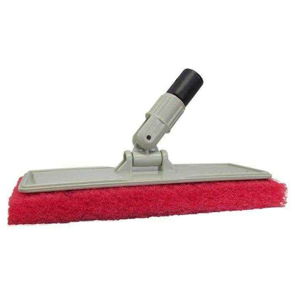 Flexible Head Scrubber with Red Scrub Pad - Medium | Star Brite 040124