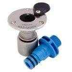 Flush Mount Stainless Steel Deck Fitting | Jabsco 31911-0000