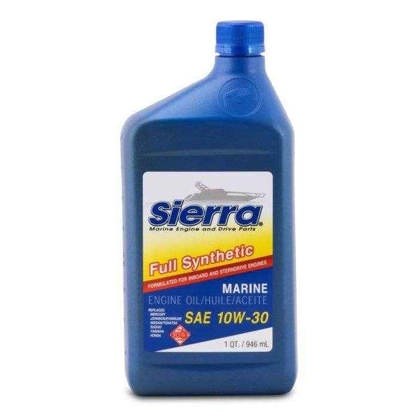 Full Synthetic 10W30 Quart | Sierra 18-9690-2 - MacombMarineParts.com