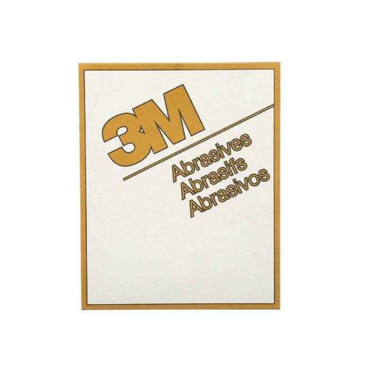 Gold P100 Sandpaper Sheet - 50 Pack | 3M 02548