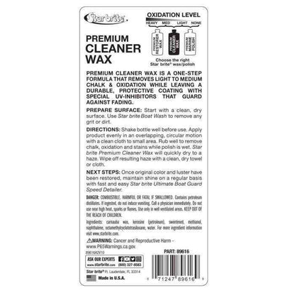 Heavy Duty Cleaner Wax with PTEF - 16 oz. | Star Brite 089616P