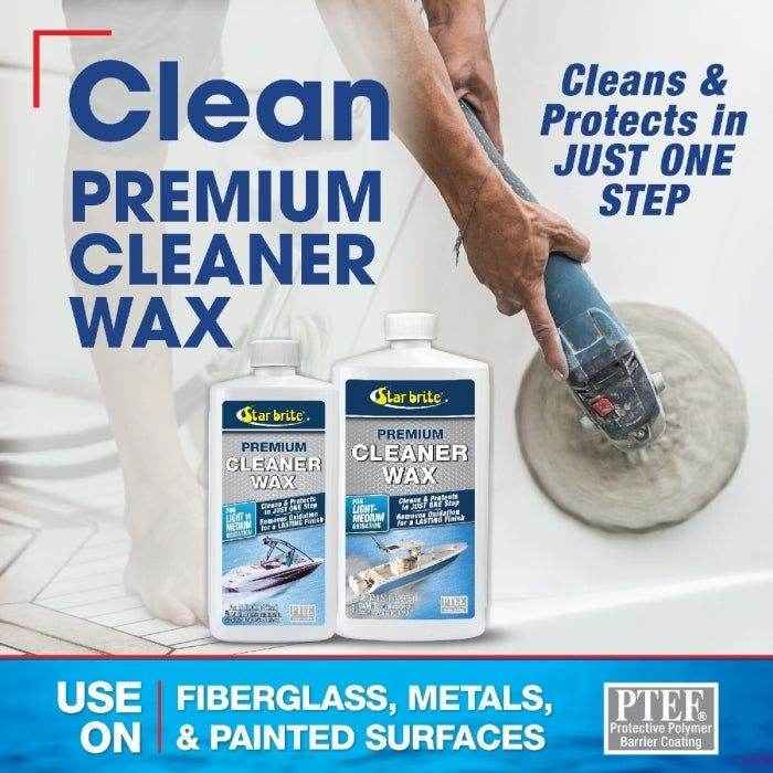 Heavy Duty Cleaner Wax with PTEF - 16 oz. | Star Brite 089616P