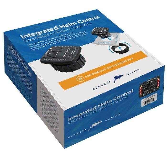 Hydraulic Integrated Trim Tab Control with LED Indicator - All-In-One | Bennett OBI9000H