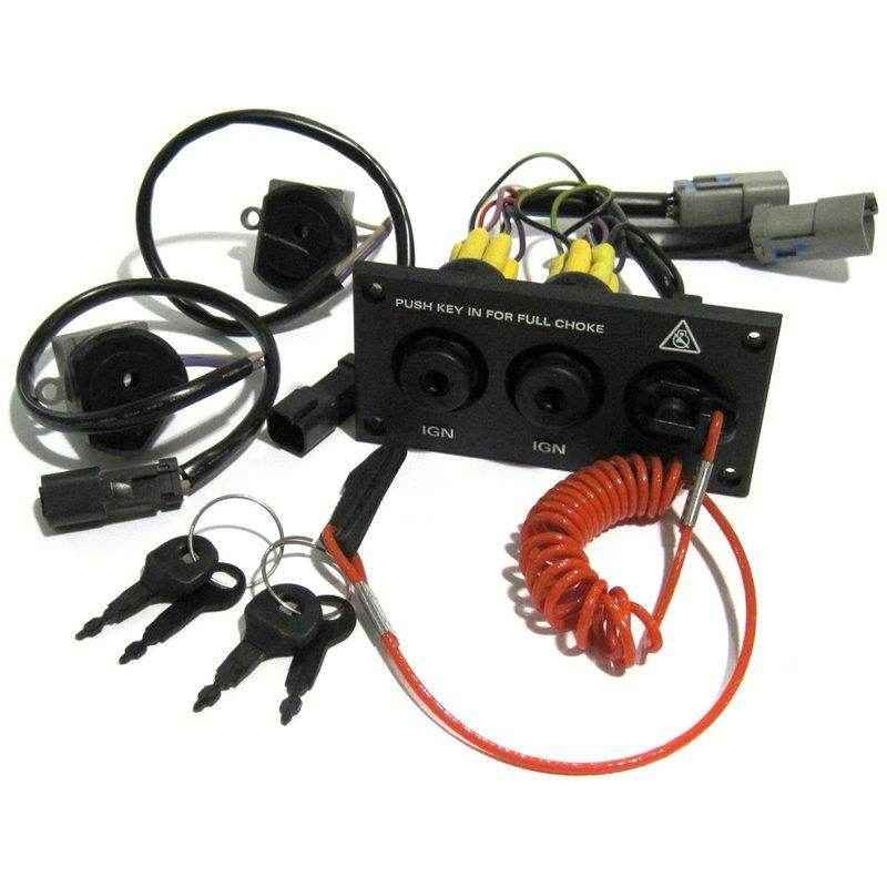 Key Switch Kit Dual Engine Johnson - Evinrude | BRP 0176410