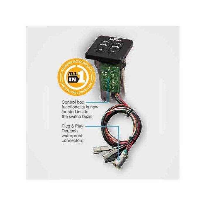 LED Integrated Trim Tab Switch Kit | Lenco 15170-001