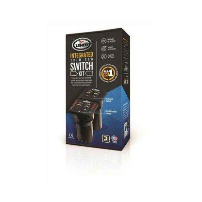 LED Integrated Trim Tab Switch Kit | Lenco 15170-001