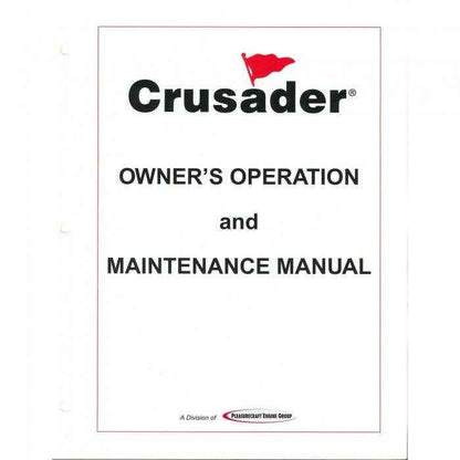 MPI 2001 Owners Manual | Crusader L510001-04