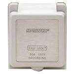 Marinco Replacement Cap & Bezel For 30 Amp Power Inlet 301Elcb