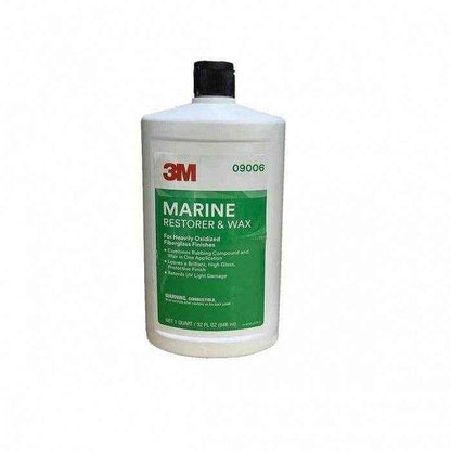 Marine Fiberglass Restorer and Wax - 1 qt. | 3M 09006