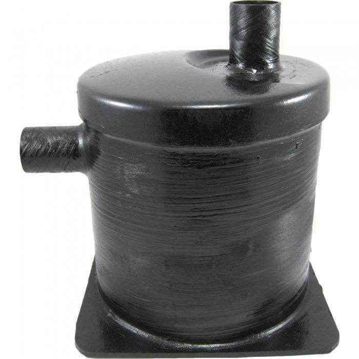 Muffler Vernalift Side In Top Out 2 in. | Centek Industries 1500027