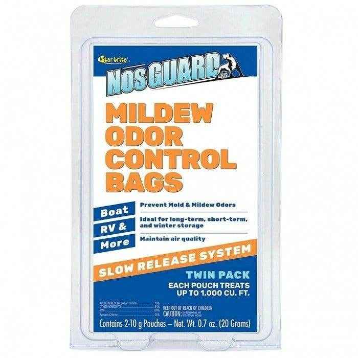 NosGUARD SG Mildew Odor Control Bags 2-Pack - Slow Release Formula | Star Brite 089950