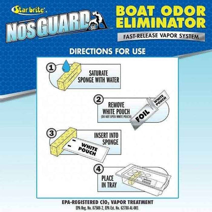 NosGuard SG Boat Odor Eliminator Vapor System-10g | Star Brite 089990